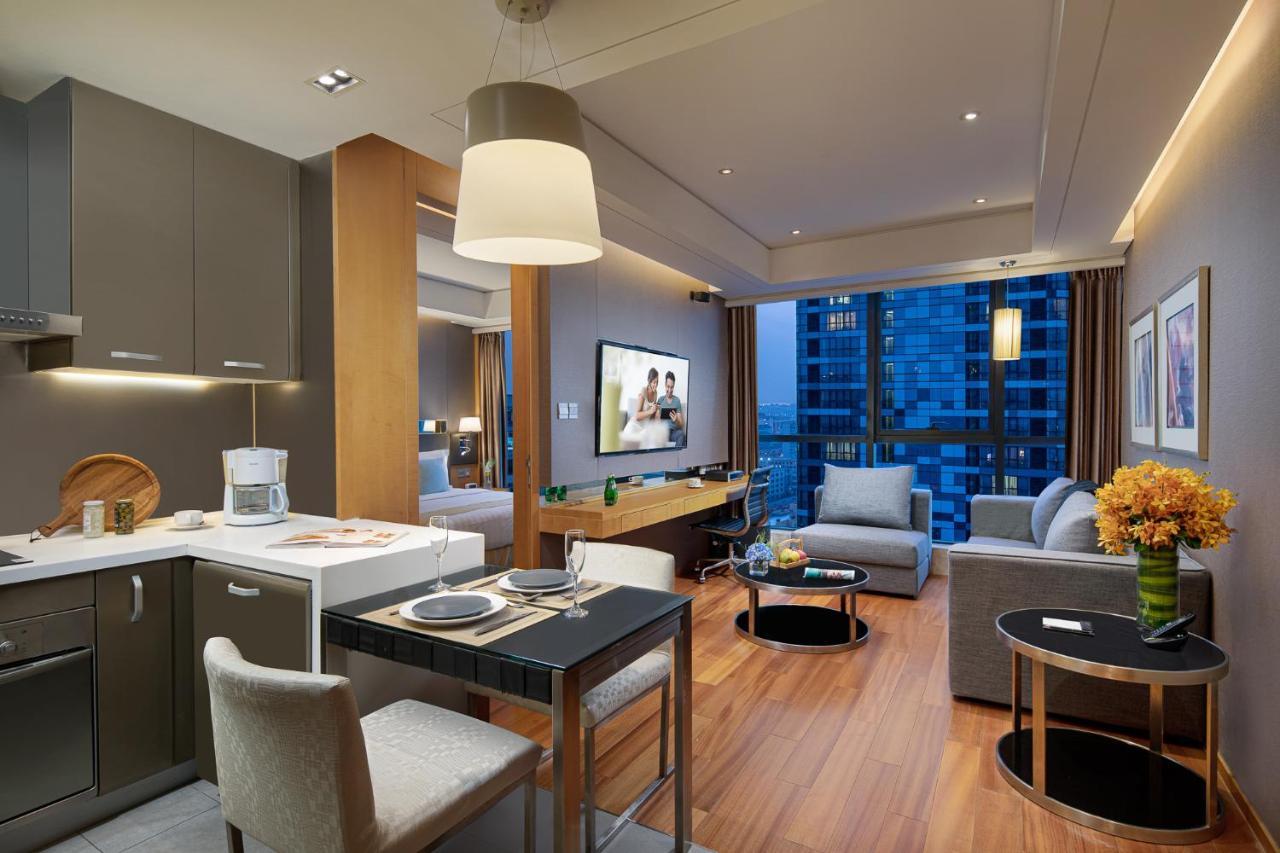 Ascott Raffles City Peking Exteriér fotografie
