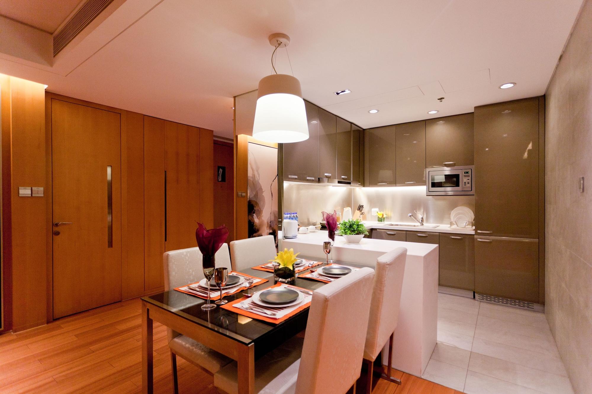 Ascott Raffles City Peking Exteriér fotografie