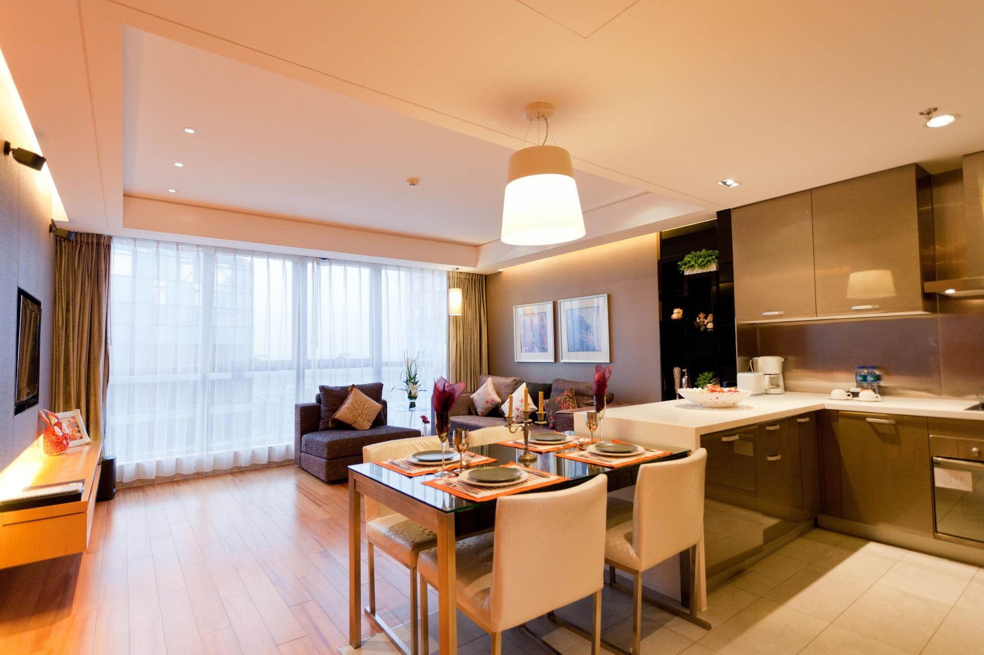Ascott Raffles City Peking Exteriér fotografie