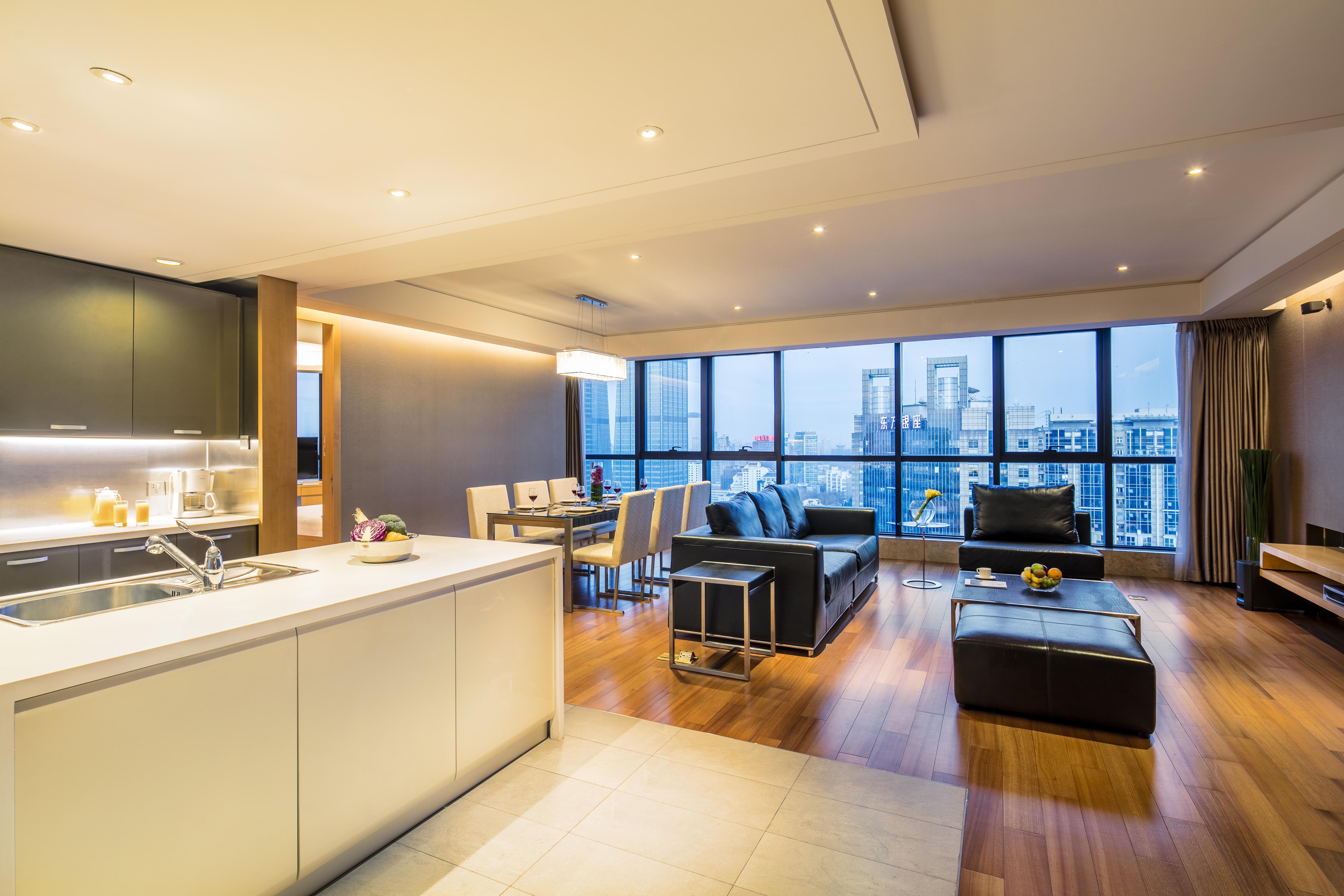 Ascott Raffles City Peking Exteriér fotografie